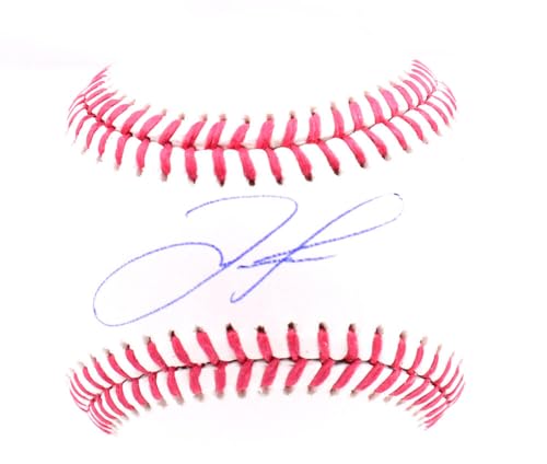 Jose Trevino Autographed OML Baseball - Beckett W Hologram *Blue