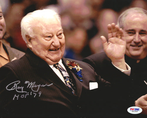 Ray Meyer Autographed 8x10 Photo DePaul Blue Demons PSA/DNA #S41909