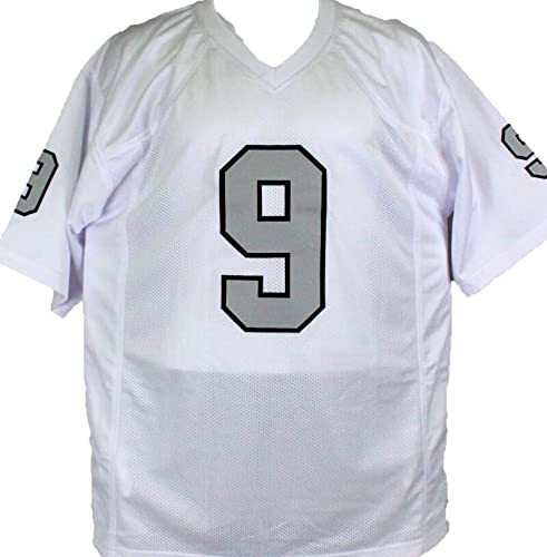 Shane Lechler Autographed White Pro Style Jersey- Beckett W Hologram *Black