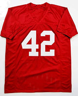 Eddie Lacy Autographed Crimson College Style Jersey- JSA W Authenticated *Up 4