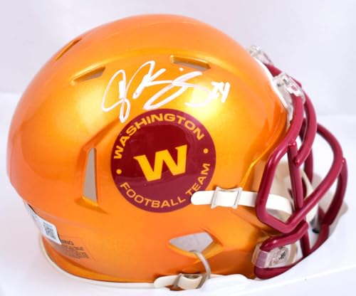 Champ Bailey Signed Washington Football Team Flash Speed Mini Helmet- Beckett W