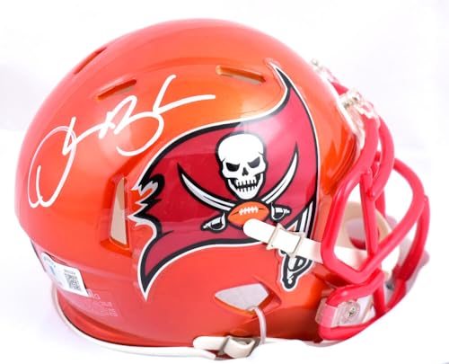 Derrick Brooks Autographed Buccaneers Flash Speed Mini Helmet-Beckett W Holo