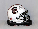 Bruce Ellington Autographed South Carolina Gamecocks Mini Helmet- JSA W Auth