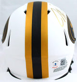 Jeff Garcia Autographed San Francisco 49ers Lunar Mini Helmet-Beckett W Hologram