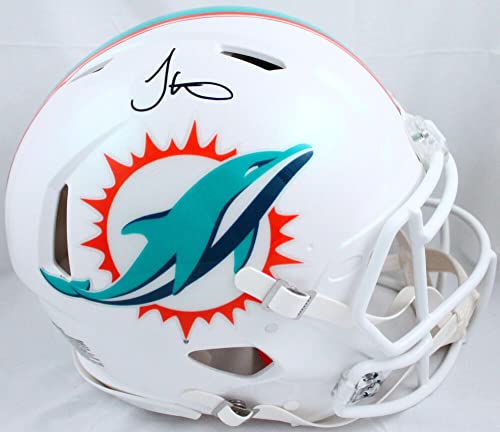 Tyreek Hill Autographed Miami Dolphins F/S Speed Authentic Helmet-Beckett W Holo