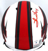 Thurman Thomas Autographed Buffalo Bills Lunar Speed Mini Helmet-Beckett W Holo