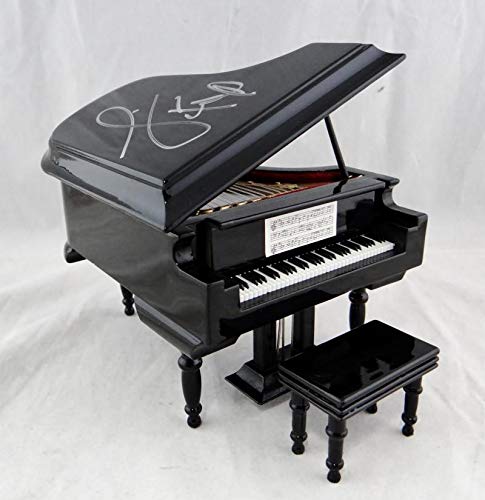 Jamie Foxx Autographed Ray Mini Piano - JSA W Auth *Silver