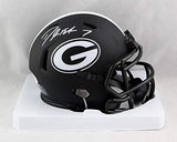 D'Andre Swift Signed Georgia Bulldogs Eclipse Mini Helmet - Beckett W Auth