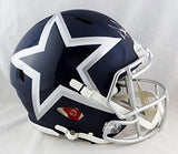 Dak Prescott Signed Cowboys F/S AMP Speed Authentic Helmet - Beckett Auth *White
