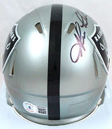 Shane Lechler Autographed Oakland Raiders Flash Speed Mini Helmet-Beckett W Holo