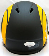 Jim Everett Autographed Los Angeles Rams Eclipse Mini Helmet- JSA W Auth
