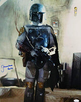 Jeremy Bulloch Signed Boba Fett 16x20 In Cantina Photo - JSA Auth *Blue