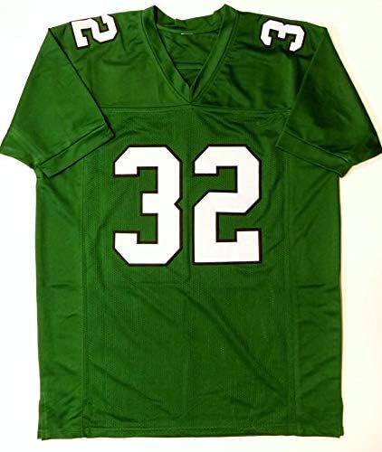 Ricky Watters Autographed Green Pro Style Jersey- Beckett Authenticated *2