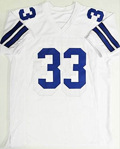 Tony Dorsett Autographed White Pro Style Jersey - Beckett W Auth *R3
