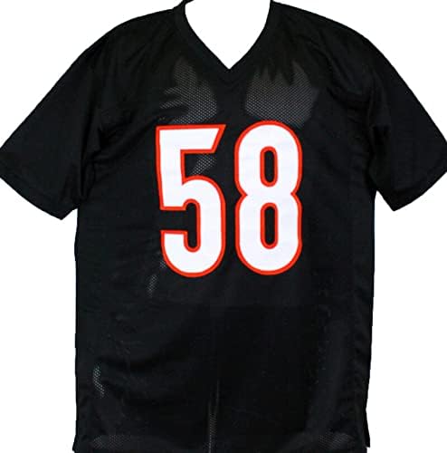 Joseph Ossai Autographed Black Pro Style Jersey-Beckett W Hologram