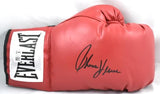 Tommy Hearns Autographed Red Everlast Boxing Glove *Right - Beckett W Hologram