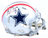 Brandon Aubrey Autographed Dallas Cowboys Speed 1976 Mini Helmet- Beckett W Holo
