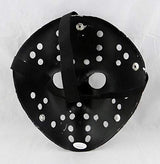 Ari Lehman Signed Friday The 13th Silver Jason Mask w/ Jason 1- JSA W *Red