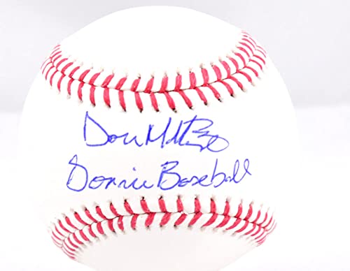Don Mattingly Autographed Rawlings OML Baseball w/Donnie Baseball-Beckett W Holo