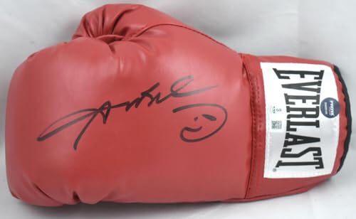 Sugar Ray Leonard Autographed Red Everlast Boxing Glove *Left - Beckett W Holo
