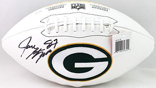 Jace Sternberger Autographed Green Bay Packers Logo Football - JSA W Auth *Black