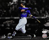 Trevor Story Autographed Colorado Rockies 8x10 Swinging PF Photo- JSA W Auth