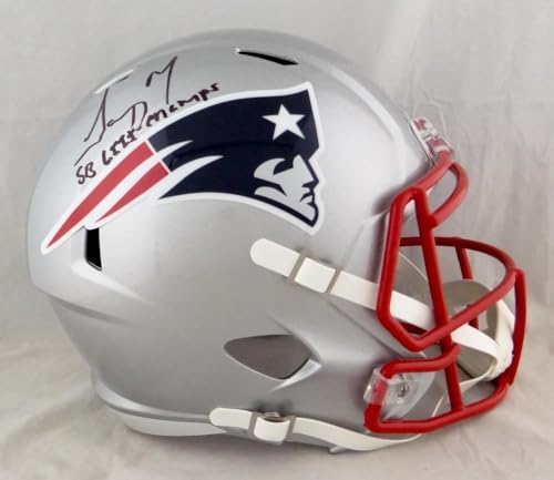 Sony Michel Autographed Patriots F/S Speed Helmet W/ SB Champs- Beckett Auth