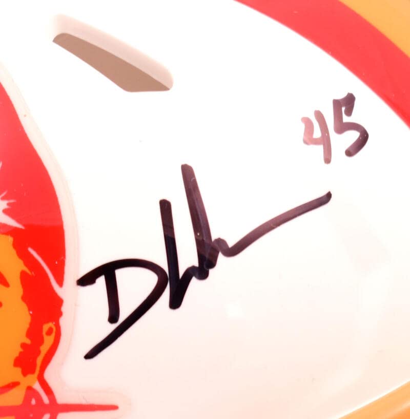 Devin White Signed Tampa Bay Buccaneers 76-96 Speed Mini Helmet-Beckett W Holo