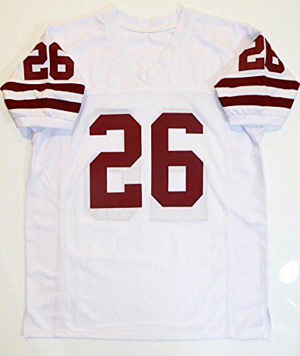 Kevin Smith Signed White College Style Jersey w/ Insc- The Jersey Source Auth *2