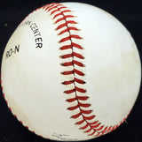 Eddie Sawyer Autographed Official NL Baseball Philadelphia Phillies Beckett BAS #V68050