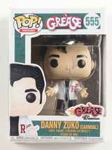 John Travolta Signed "Grease" #555 Danny Zuko (Carnival) Funko Pop! - JSA