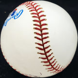 Joe Astroth Autographed Official AL Baseball Philadelphia A's Beckett BAS #V68070