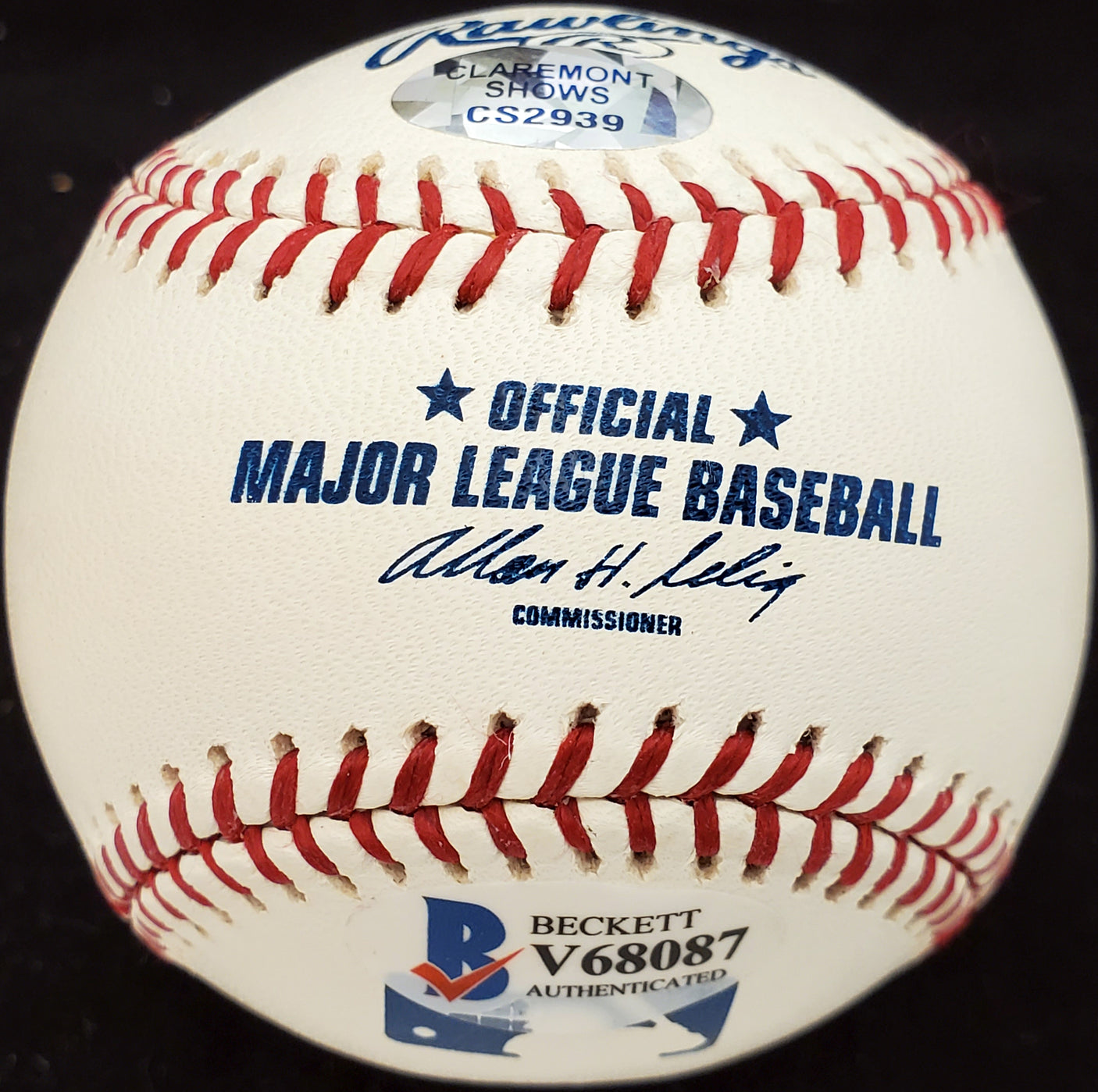 Ed Bouchee Autographed Official MLB Baseball Philadelphia Phillies "1956-60 Phillies" Beckett BAS #V68087