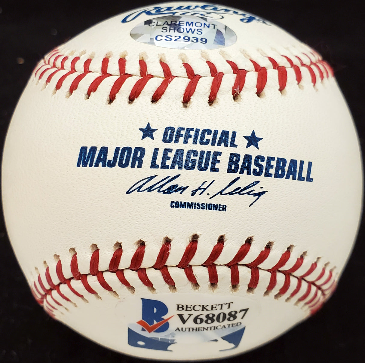 Ed Bouchee Autographed Official MLB Baseball Philadelphia Phillies "1956-60 Phillies" Beckett BAS #V68087