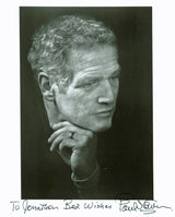Paul Newman "To Jonathan Best Wishes" Authentic Signed 8X10 Photo BAS #A00313