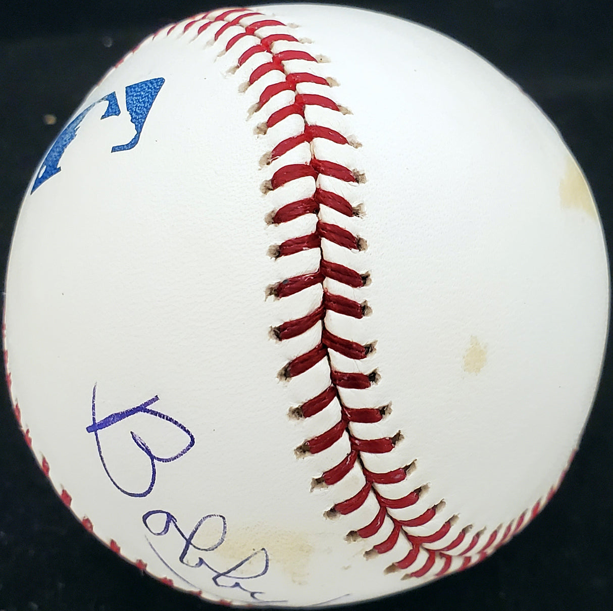 Bobby Wilkins Autographed Official MLB Baseball Philadelphia A's Beckett BAS #V68099