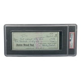 Stan Musial St. Louis Cardinals Signed Bank Check PSA/DNA 85025567 - Sports Integrity