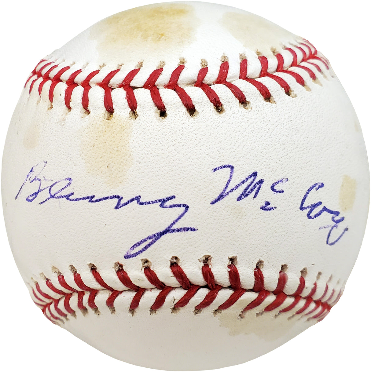 Barney McCosky Autographed Official MLB Baseball Detroit Tigers, Philadelphia A's Beckett BAS #V68194