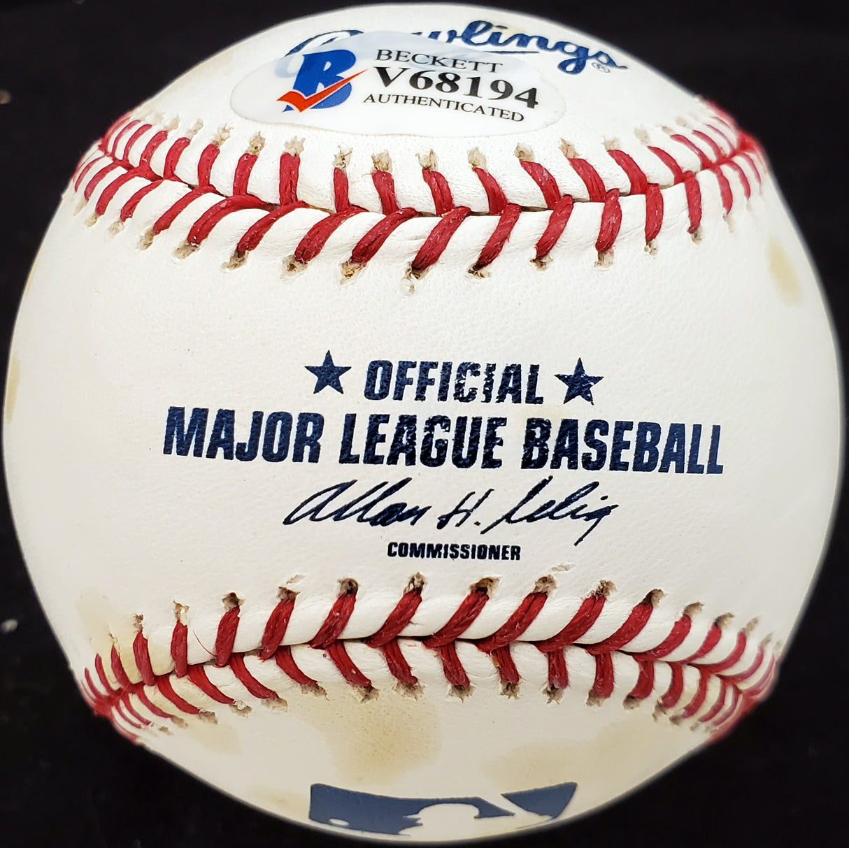 Barney McCosky Autographed Official MLB Baseball Detroit Tigers, Philadelphia A's Beckett BAS #V68194
