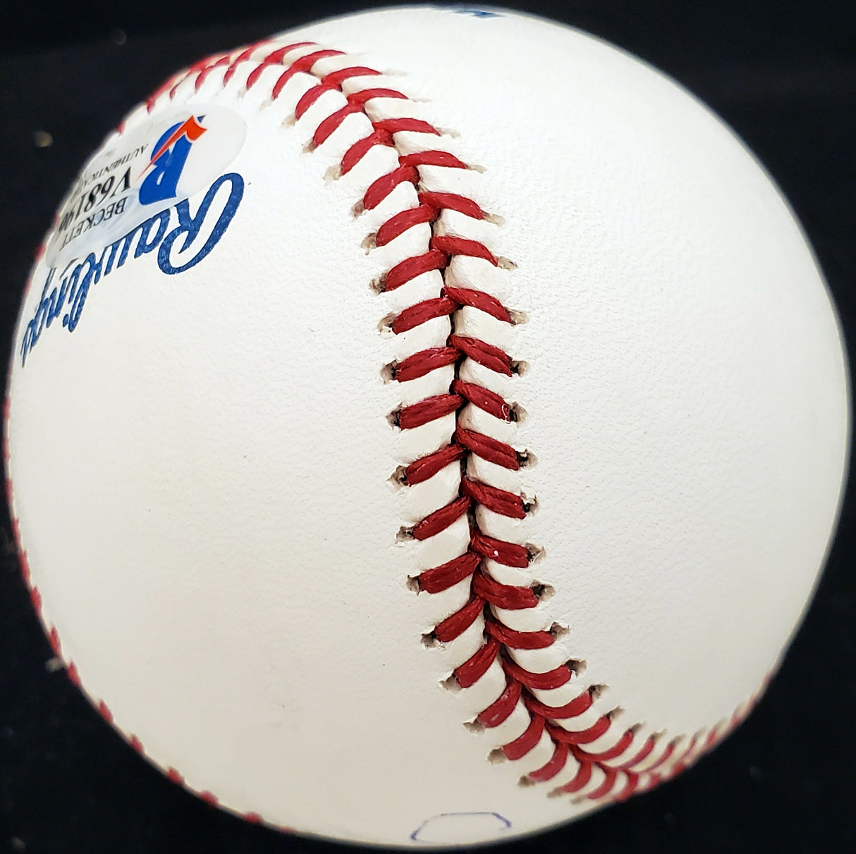 Carl Miles Autographed Official MLB Baseball Philadelphia A's Beckett BAS #V68196