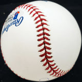 Carl Miles Autographed Official MLB Baseball Philadelphia A's Beckett BAS #V68196