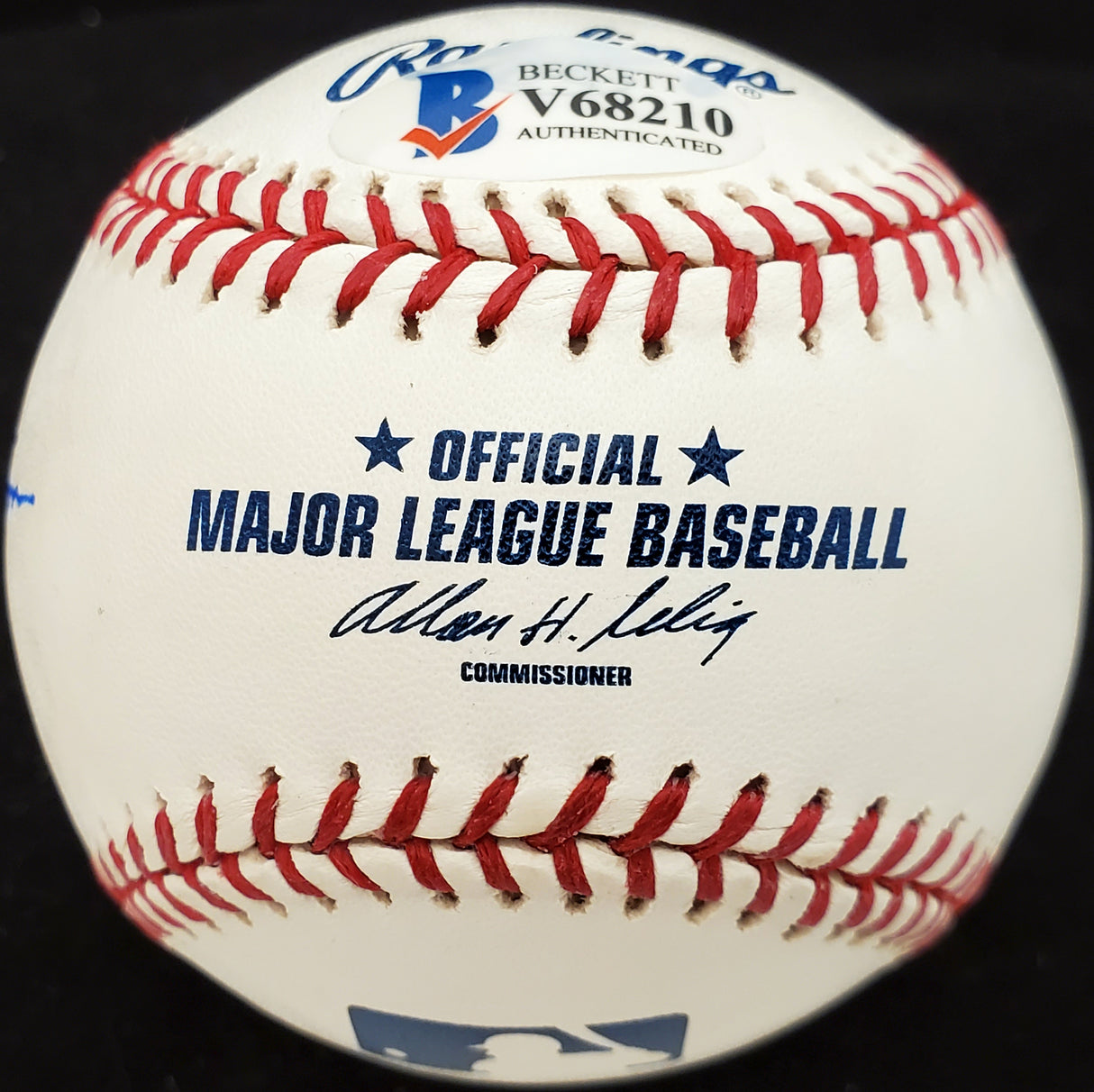 Jim Robertson Autographed Official MLB Baseball Philadelphia A's Beckett BAS #V68210