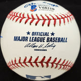 Jim Robertson Autographed Official MLB Baseball Philadelphia A's Beckett BAS #V68210