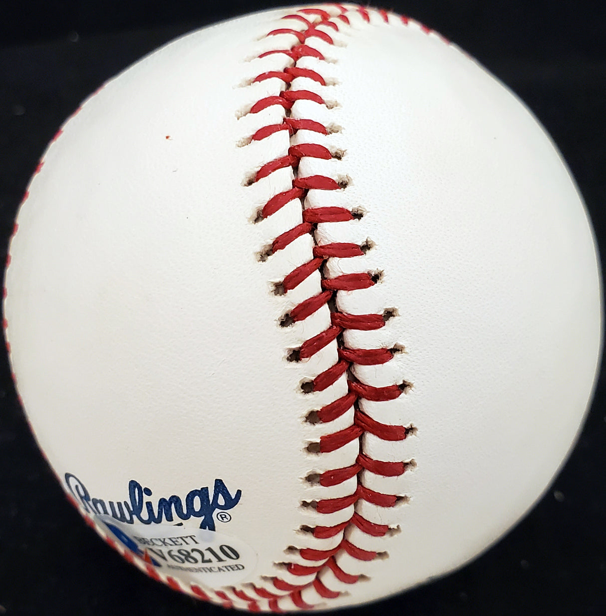 Jim Robertson Autographed Official MLB Baseball Philadelphia A's Beckett BAS #V68210