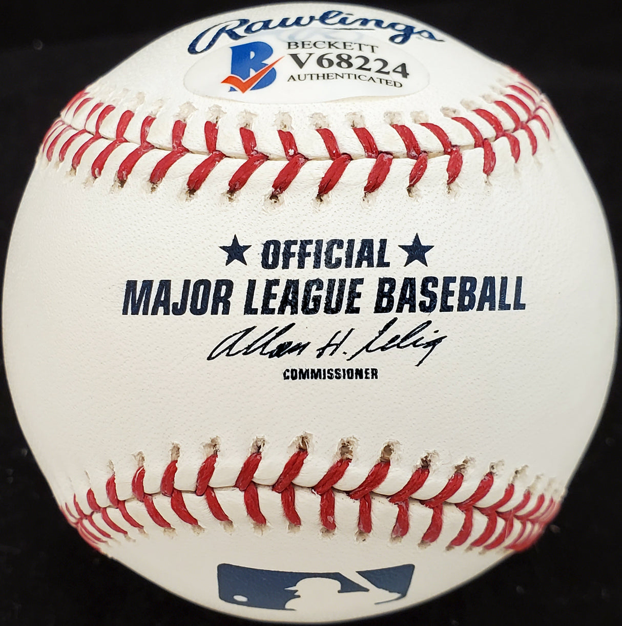 Les McCrabb Autographed Official MLB Baseball Philadelphia A's "Phil. A's " Beckett BAS #V68224