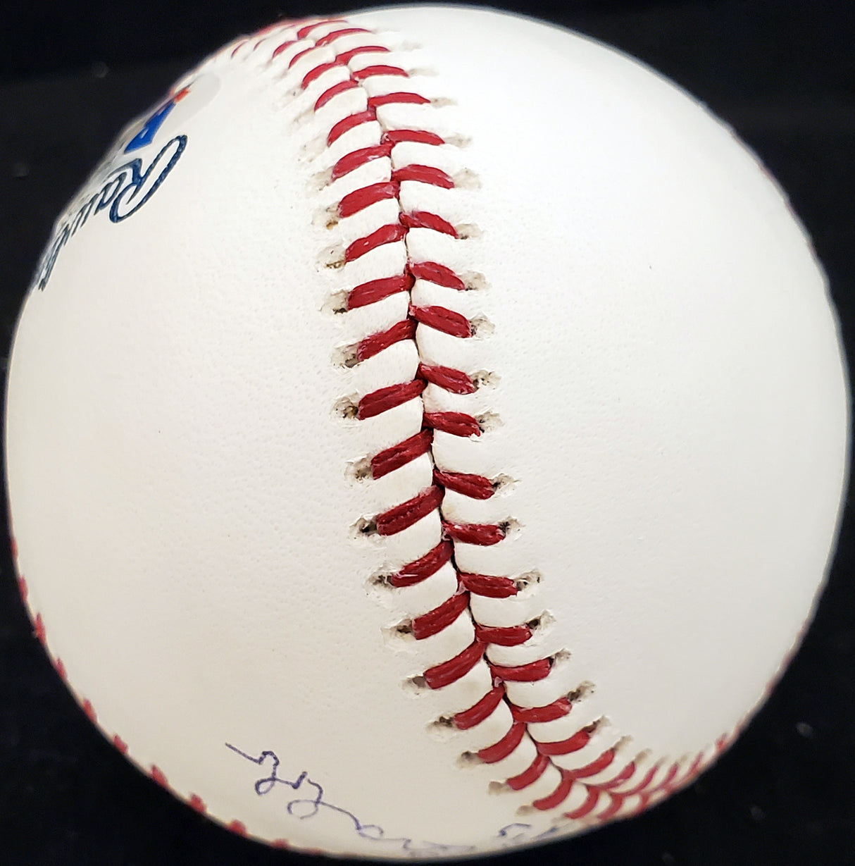 Les McCrabb Autographed Official MLB Baseball Philadelphia A's "Phil. A's " Beckett BAS #V68224