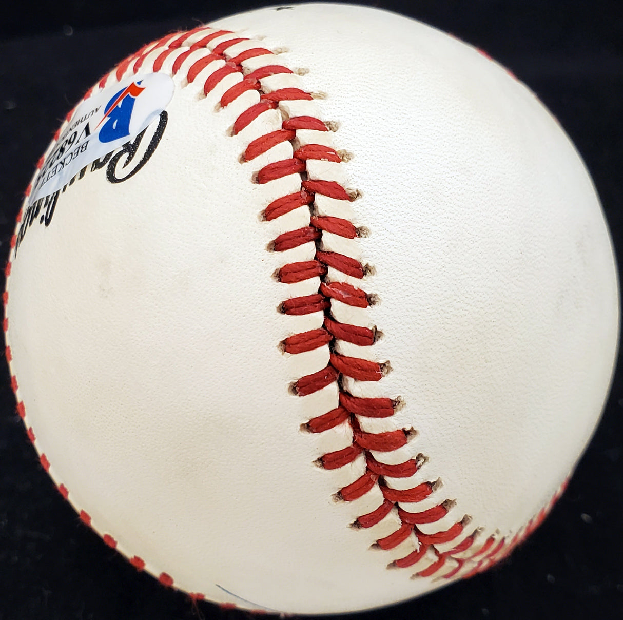 Frank Hoerst Autographed Official NL Baseball Philadelphia Phillies Beckett BAS #V68225