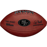 San Francisco 49ers Metallic Duke Football