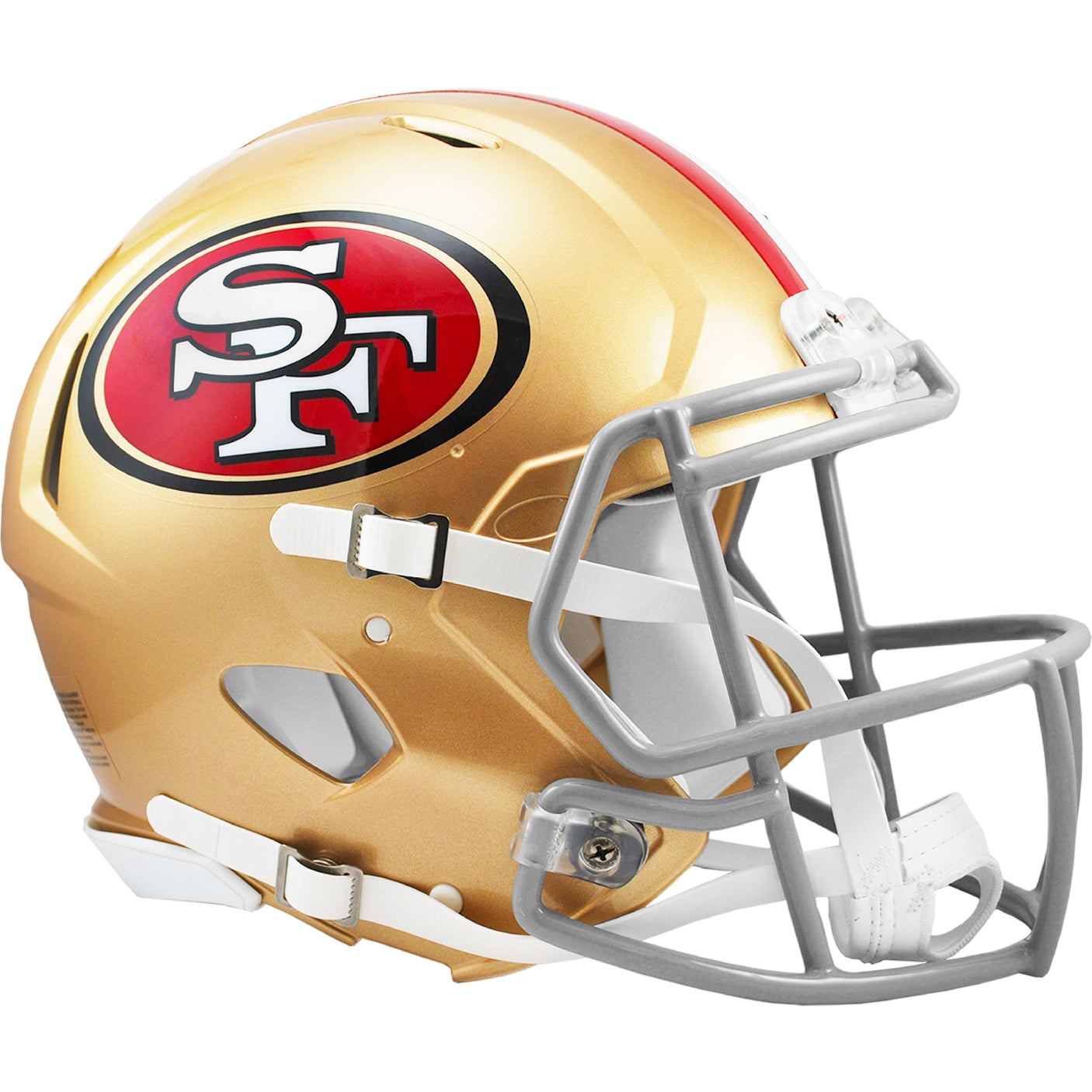 San Francisco 49ers Riddell Speed Full Size Authentic Football Helmet