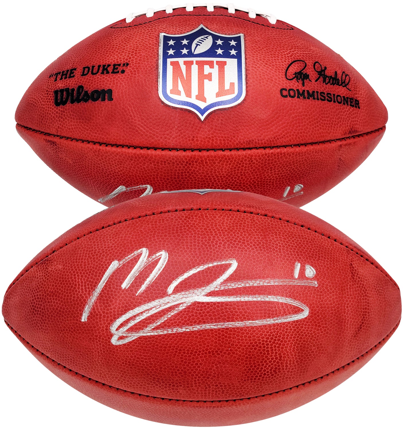 Mac Jones Autographed Official NFL Leather Football San Francisco 49ers Beckett BAS QR Stock #202969